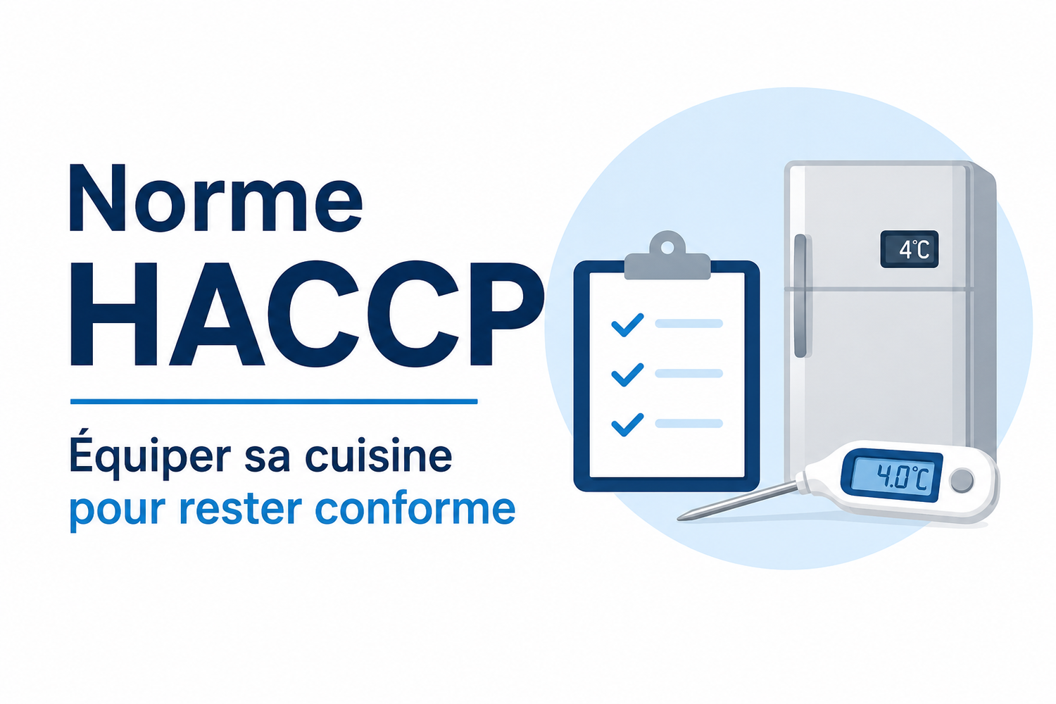 Norme HACCP : équiper sa cuisine pour rester conforme