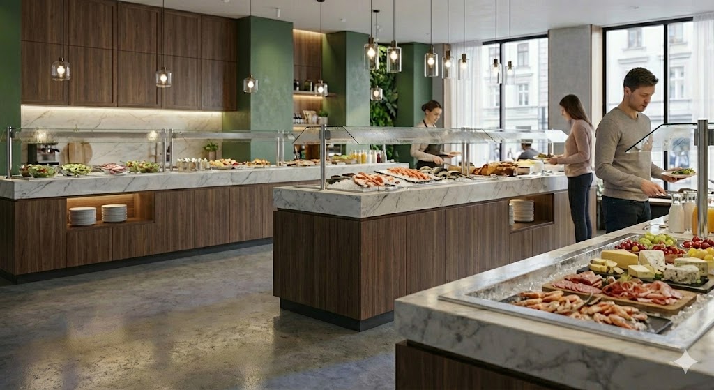 Buffet et comptoirs professionnels CHR - Cuistéo