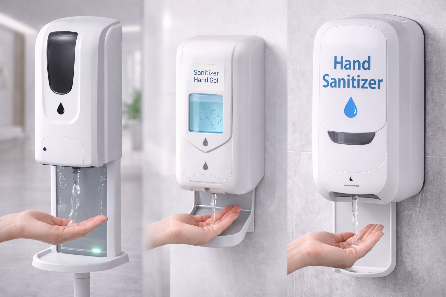 Distributeurs de Gel Hydroalcoolique