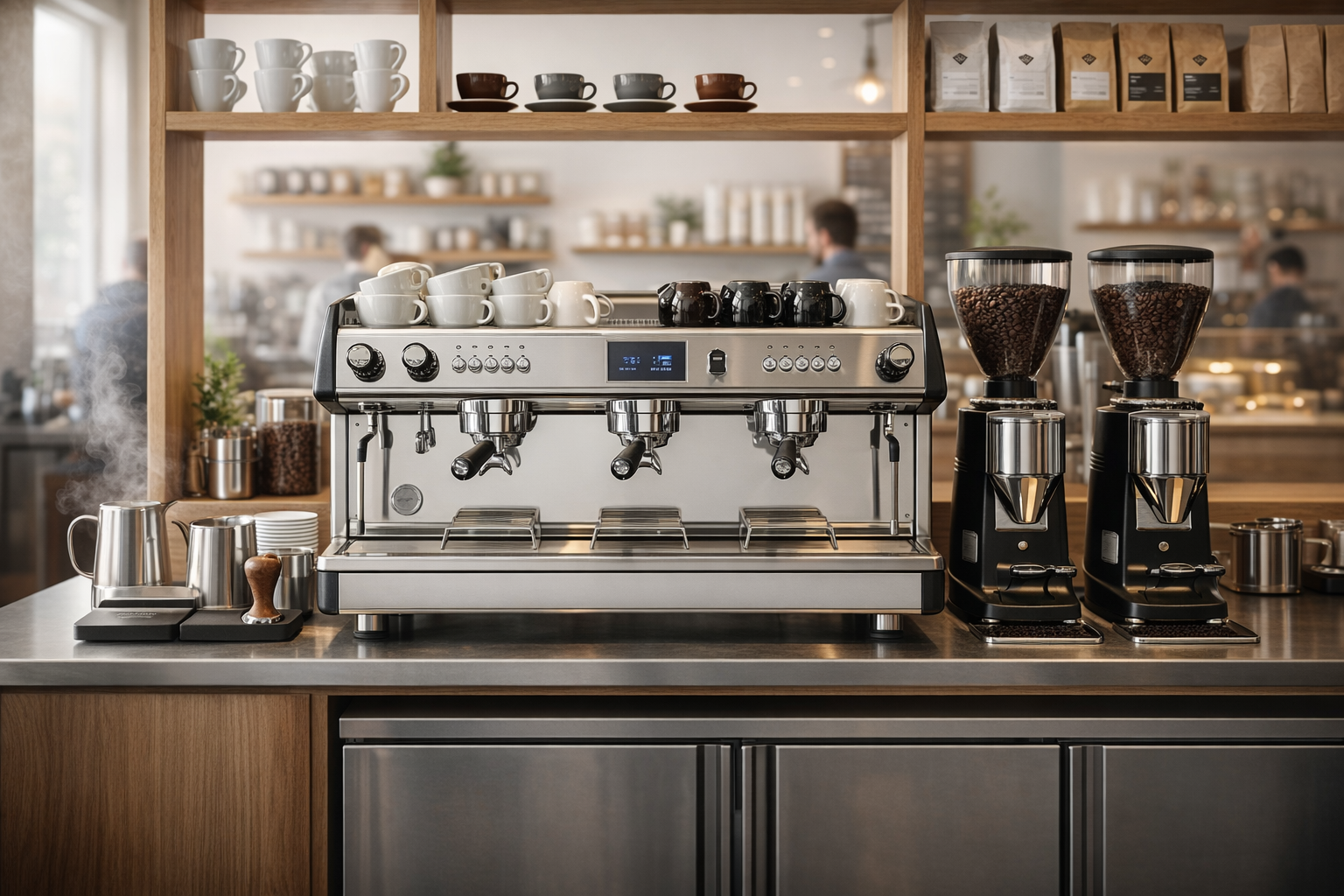 Machine à café professionnelle expresso percolateur - Cuistéo