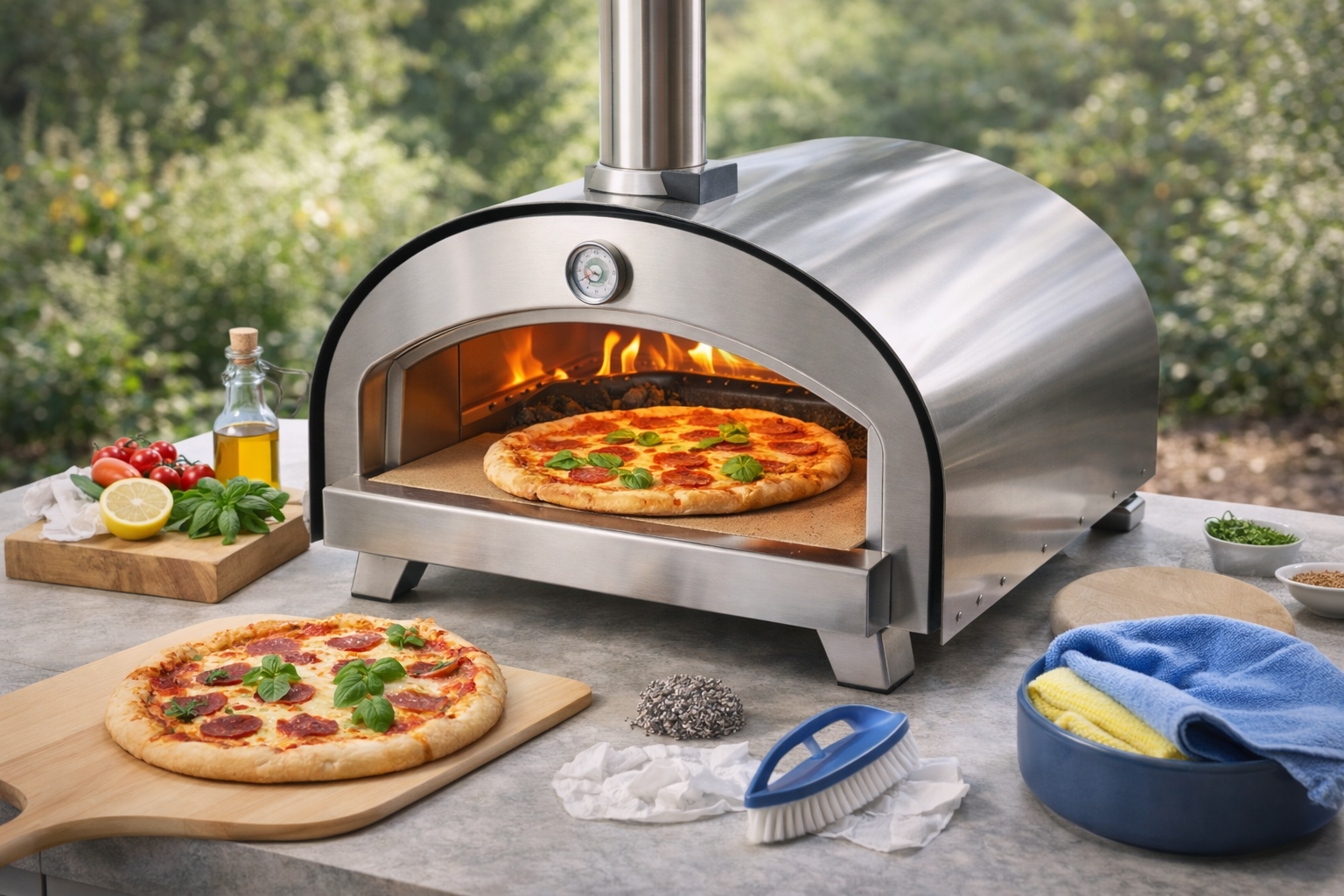 Four à pizza professionnel pour pizzeria et restaurant - Sélection Cuistéo