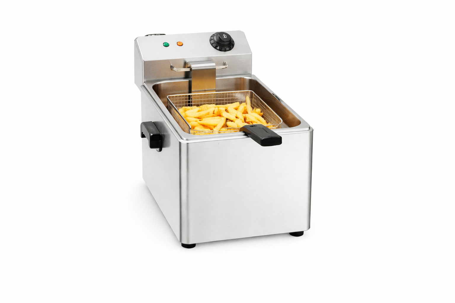 Friteuse à poser professionnelle compacte pour snacking - Cuistéo