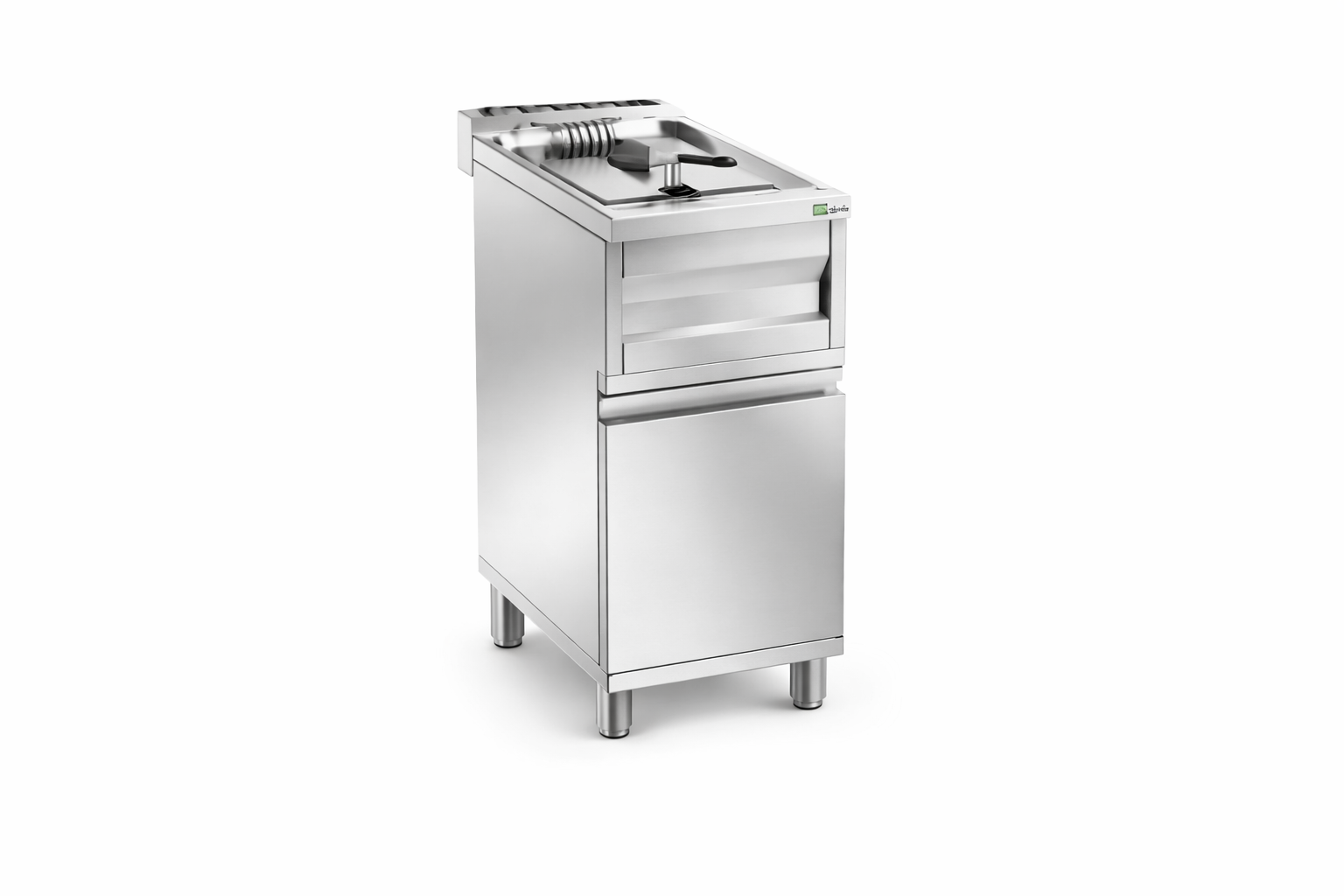 Friteuse sur meuble grande capacité pour restaurant CHR - Cuistéo