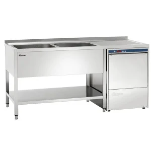 Plonge inox professionnelle cuisine pro - Cuistéo