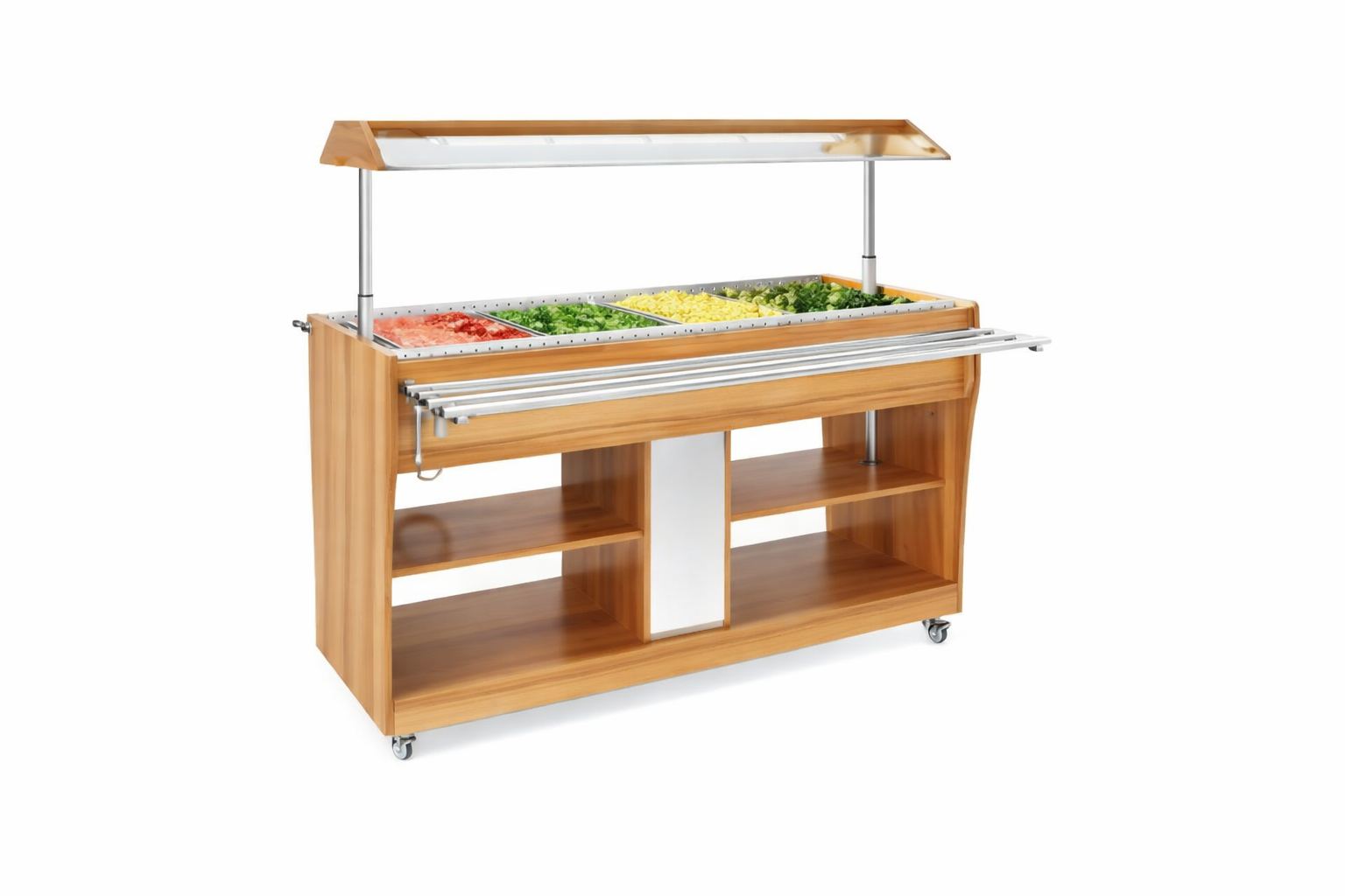 Buffet chaud professionnel pour collectivité et restaurant - Cuistéo