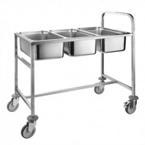 Chariot de transport professionnel cuisine pro - Cuistéo