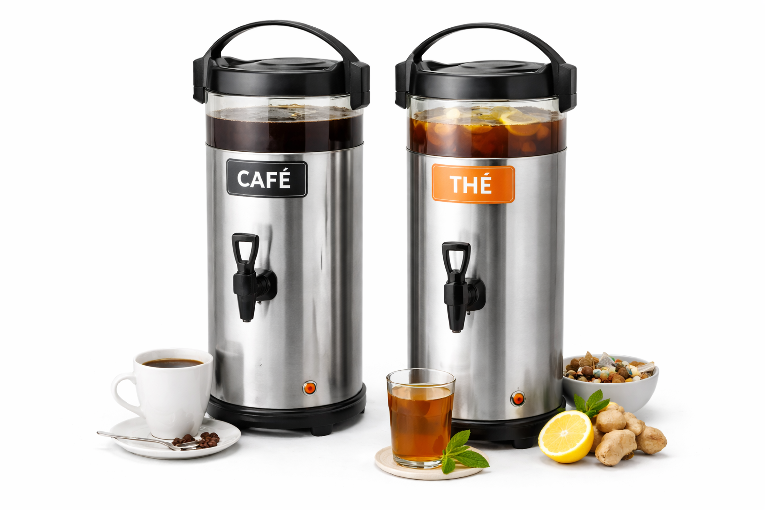 Distributeur isotherme professionnel boissons - Cuistéo