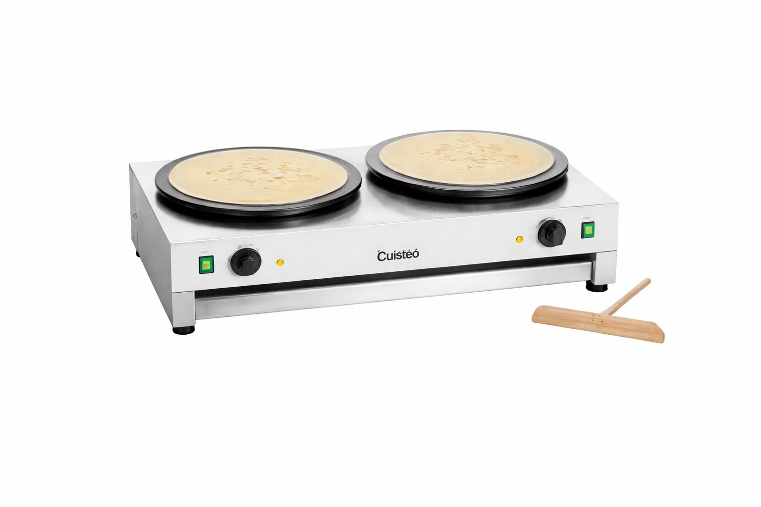 Crêpière professionnelle gaz électrique - Cuistéo