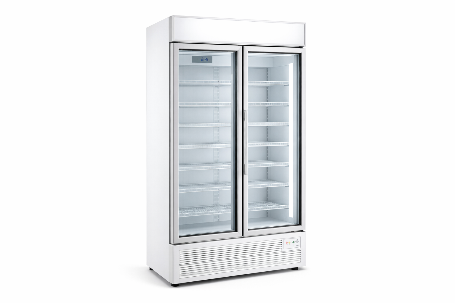 Vitrine congélateur professionnelle pour glacier - Cuistéo