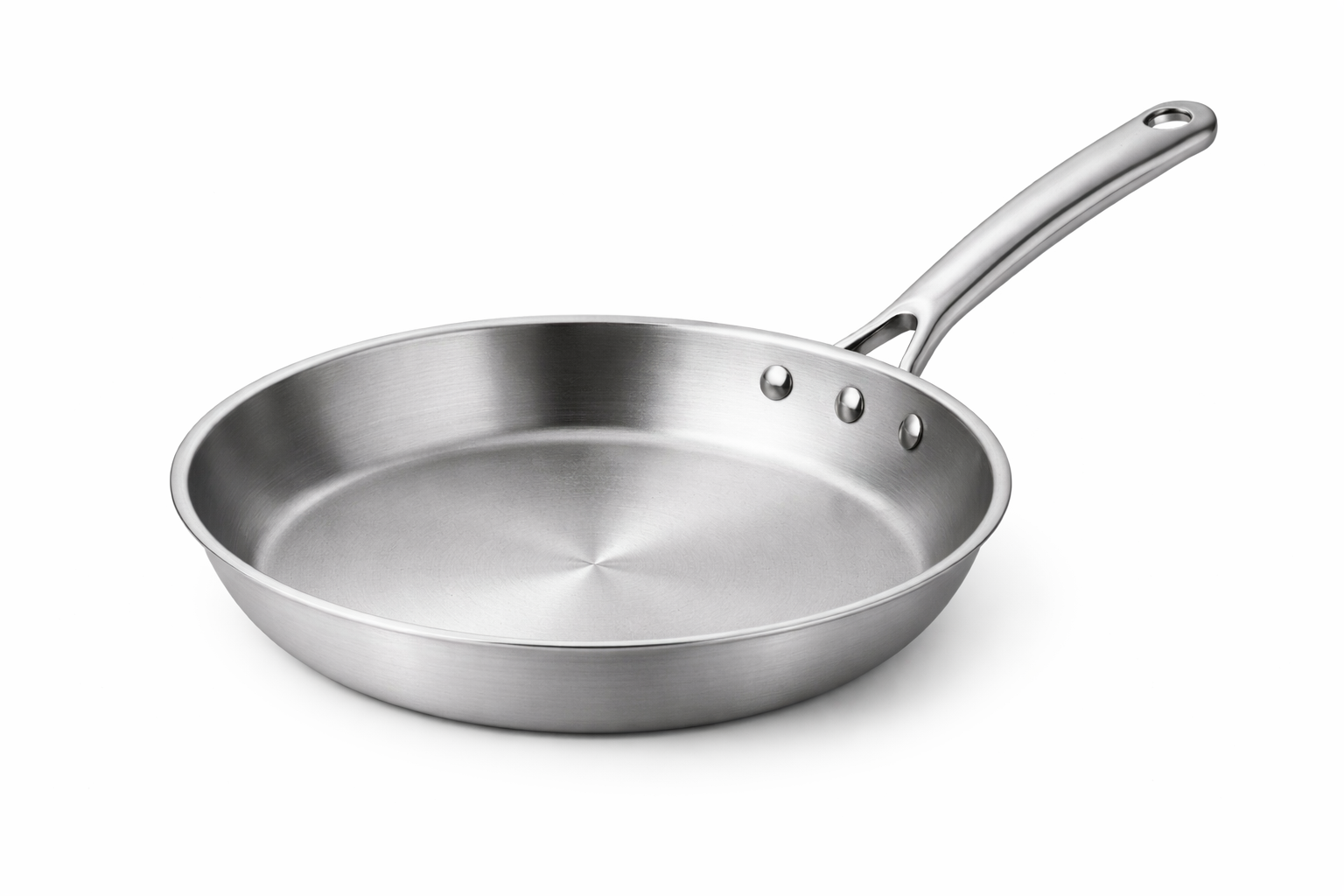 Poêle professionnelle inox cuisine pro - Cuistéo