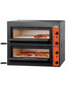 Four à pizza électrique double professionnel - Cuistéo