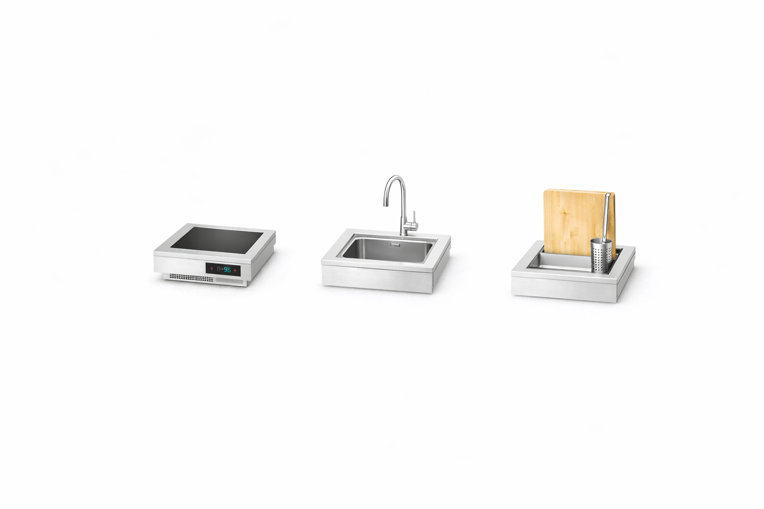 Accessoires drop-in professionnels - Cuistéo