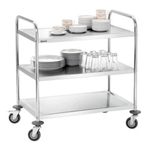 Chariot inox professionnel cuisine pro - Cuistéo