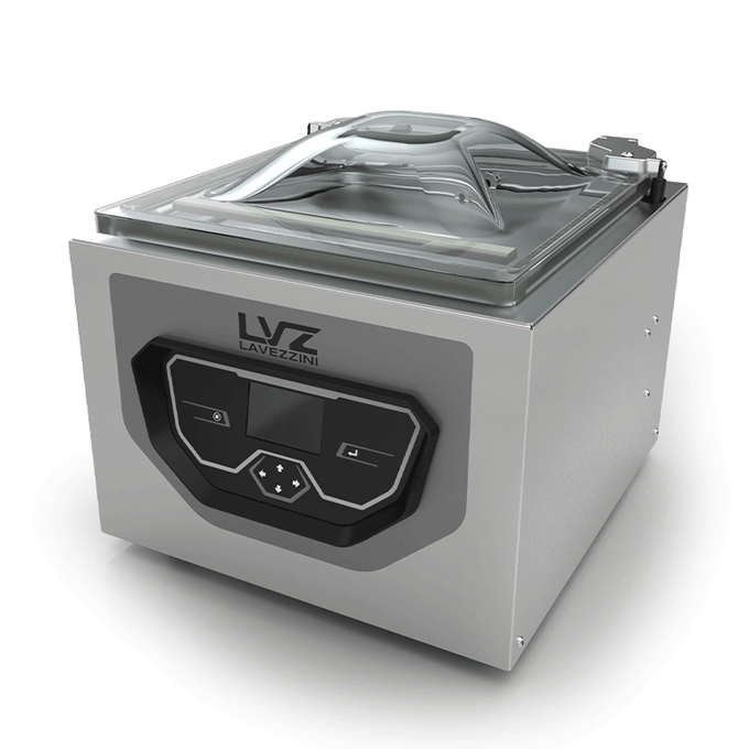 Machine sous vide de table LAX 400 gamme Automatic - barre de soudure 400 mm - pompe 16 m³/h - Lavezzini