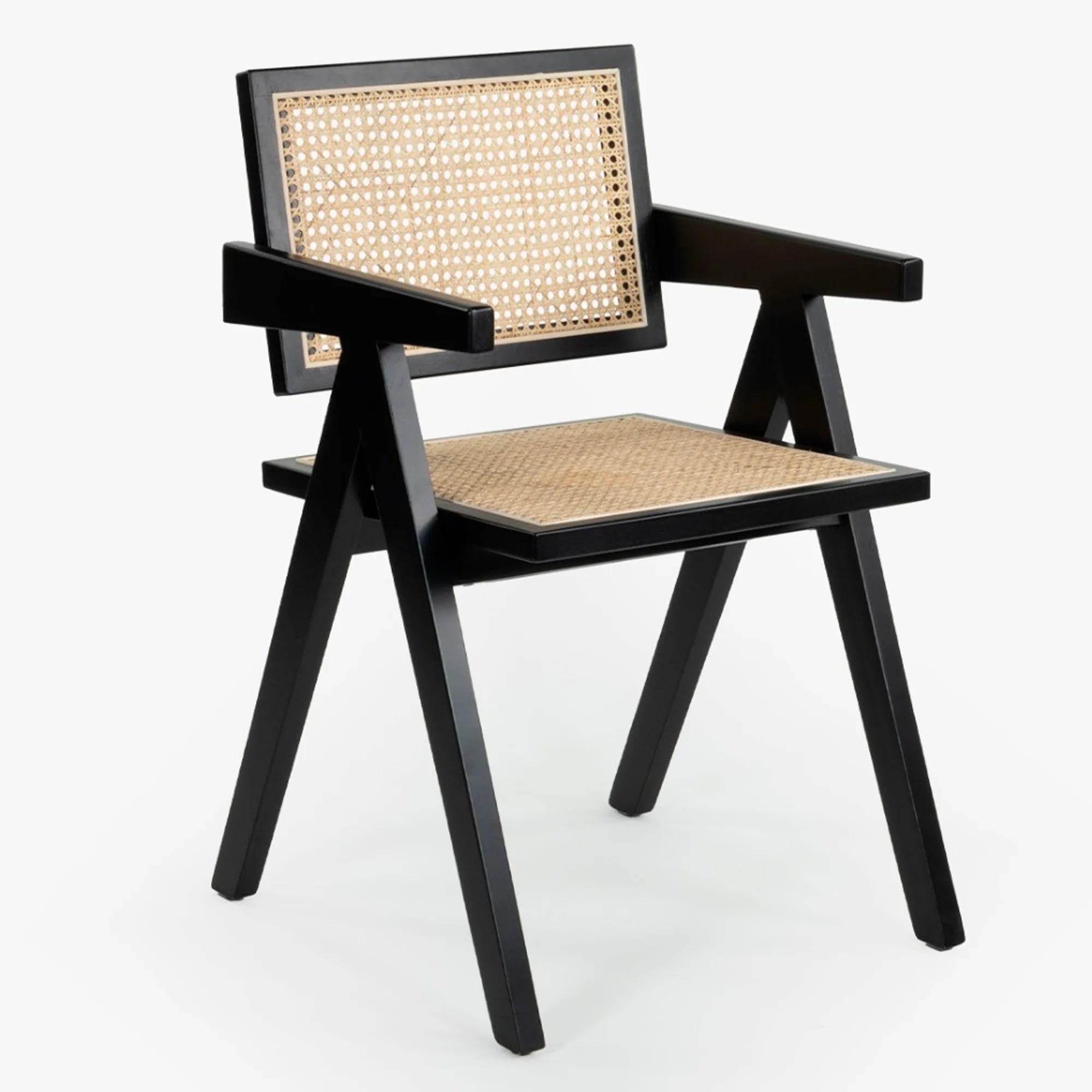 Chaise OSLO - Noir - Lot de 4 - Madrid Mobiliario