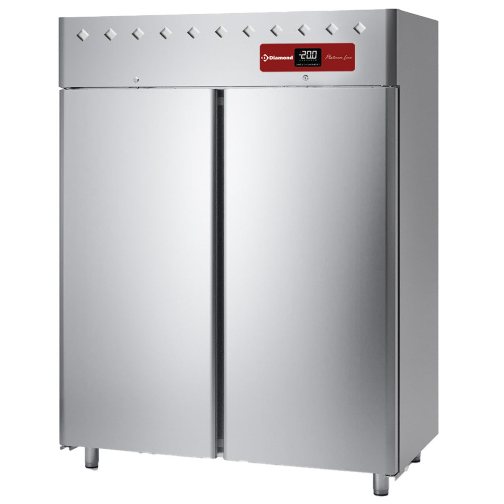 Armoire de congélation 1400 litres ventilée, 2 portes GN 2/1 - Diamond