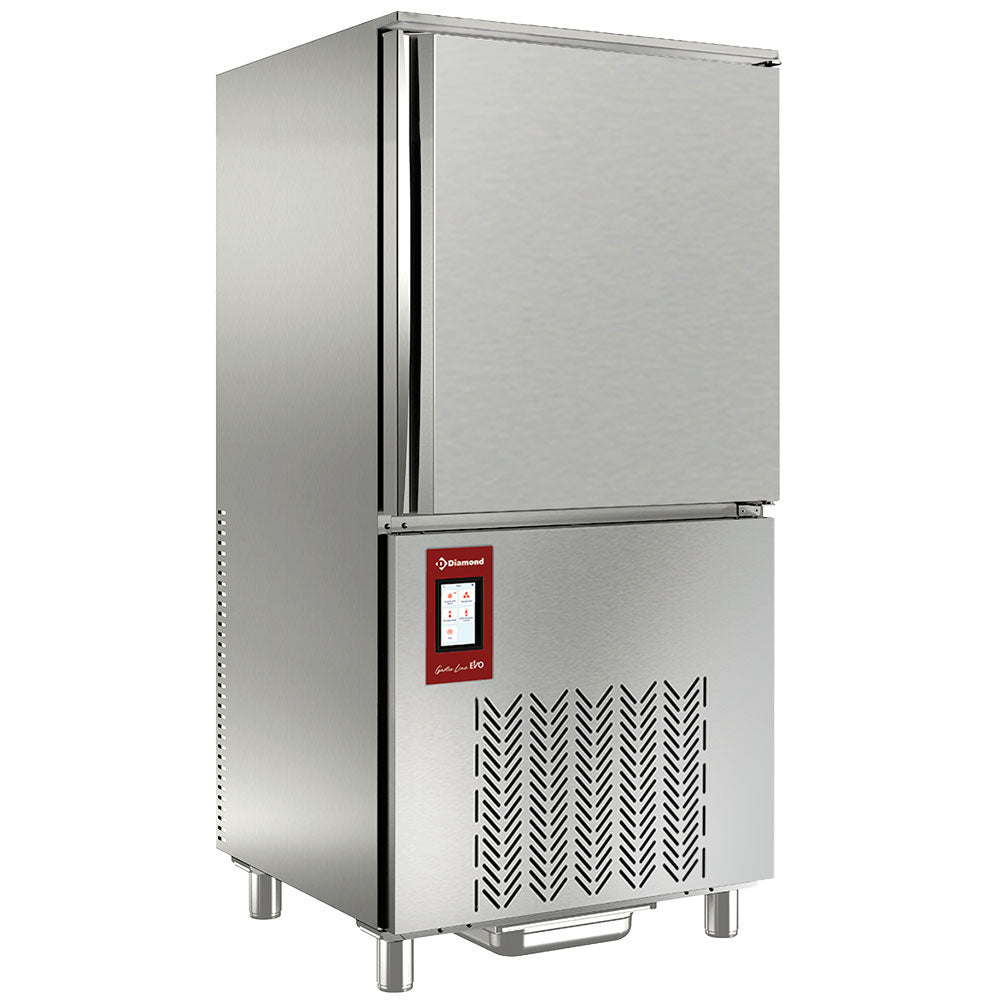 Cellule de congélation rapide, 10x GN 1/1 - 600x400 (36-25 Kg) TOUCH SCREEN - Réf CBT101/R2-OCC - Diamond