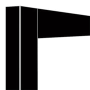 Déco vitrine 530 Lt. Noir mat - Diamond