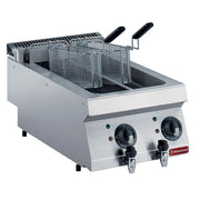 Friteuse électrique, 2x 5 litres -TOP- - Réf E17/F2V54T-N-OCC - Diamond