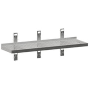 Etagère murale perforée, 3 consoles et 3 crémaillères - Diamond