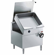 Sauteuse gaz basculante, cuve en "Duomat"  100 litres, sur meuble - Diamond
