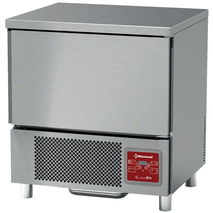 Cellule de congélation rapide 5x GN 1/1 (ou) 600x400 (12-8Kg.) - Réf GTP-5/2R-2EME - 0,92 kW - Diamond