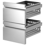 Option: Kit bloc 2 tiroirs 1/2+1/2 - Diamond