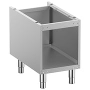Soubassement ouvert, sur pieds inox réglables + porte A7/PB4-N - Diamond