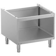 Soubassement ouvert, sur pieds inox réglables + Portes pour soubassement 700 mm - Diamond