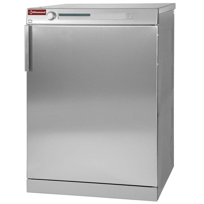 Sèche-linge "Inox-Titanium", avec condenseur 6,5 Kg - 2,25 kW - Diamond