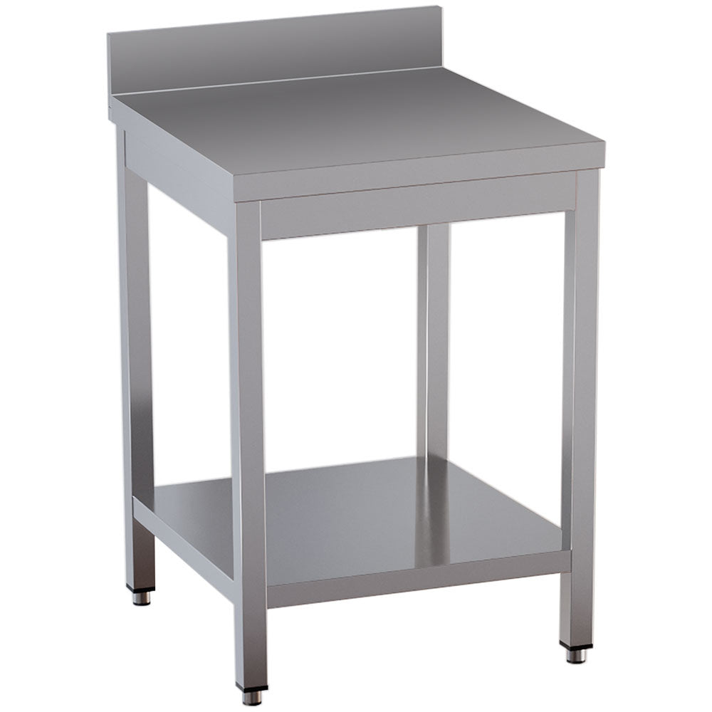 Table de travail avec sous tablette + dosseret arrière - Réf TL671D-ST4 - Diamond