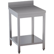 Table de travail avec sous tablette + dosseret arrière - Réf TL671D-ST4 - Diamond