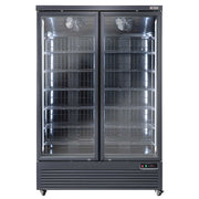 Vitrine Freezer verticale, 1084 litres  - NOIRE - Diamond