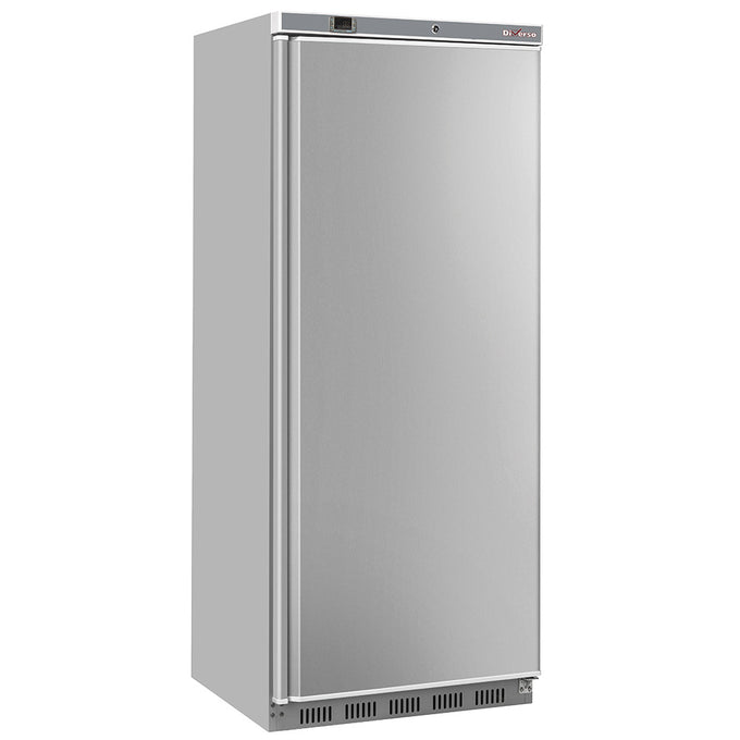 Armoire réfrigérée positive GN 2/1, ventilée, 600 litres. acier inox - L 780 x P 730 x H 1890 mm - Diamond