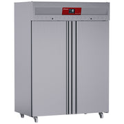 Armoire frigorifique ventilée 1400 Lit. 2 portes GN 2/1, sur roues - Diamond
