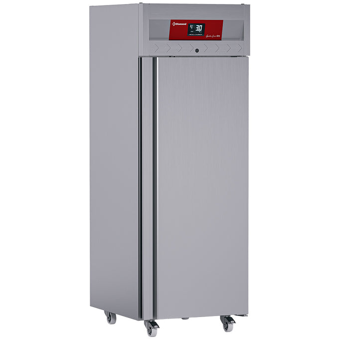 Armoire réfrigérée positive ventilée 700 Lit. 1 porte (GN 2/1), sur roues - Réf ID70/R9H - 0,32 kW - 720x840x2020 mm - Diamond