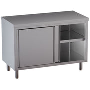 Table armoire neutre, portes coulissantes - Réf TA126-SA1 - Diamond