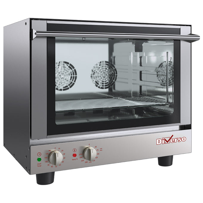 Four à convection, électrique, 4x GN1/1 - 3,2 kW - L 662 x P 643 x H 603 mm - Diamond