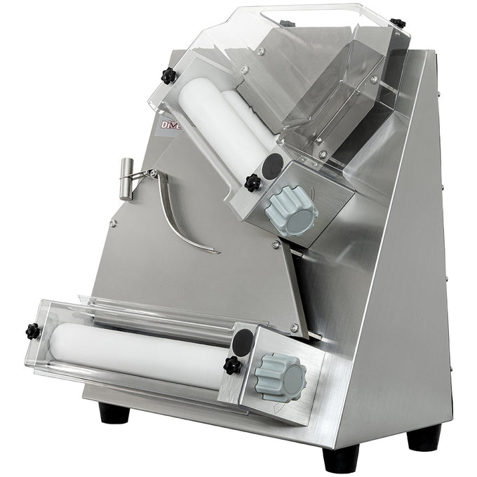 Laminoir diam. 300 mm, 2 rouleaux, en inox - 0,45 kW - L 475 x P 500 x H 605 mm - Diamond
