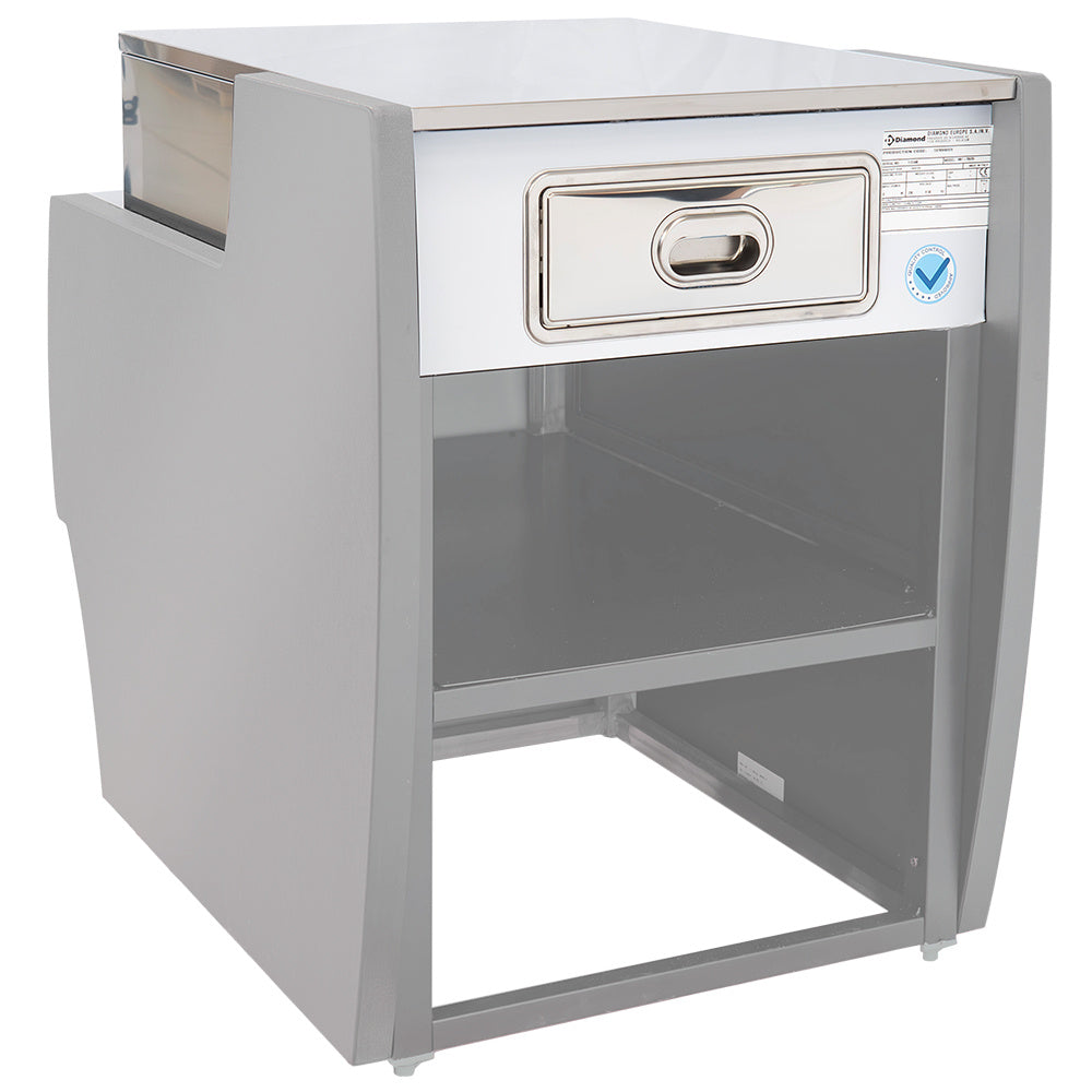 Elément caisse 1000 mm - GRIS/BLANC - Diamond