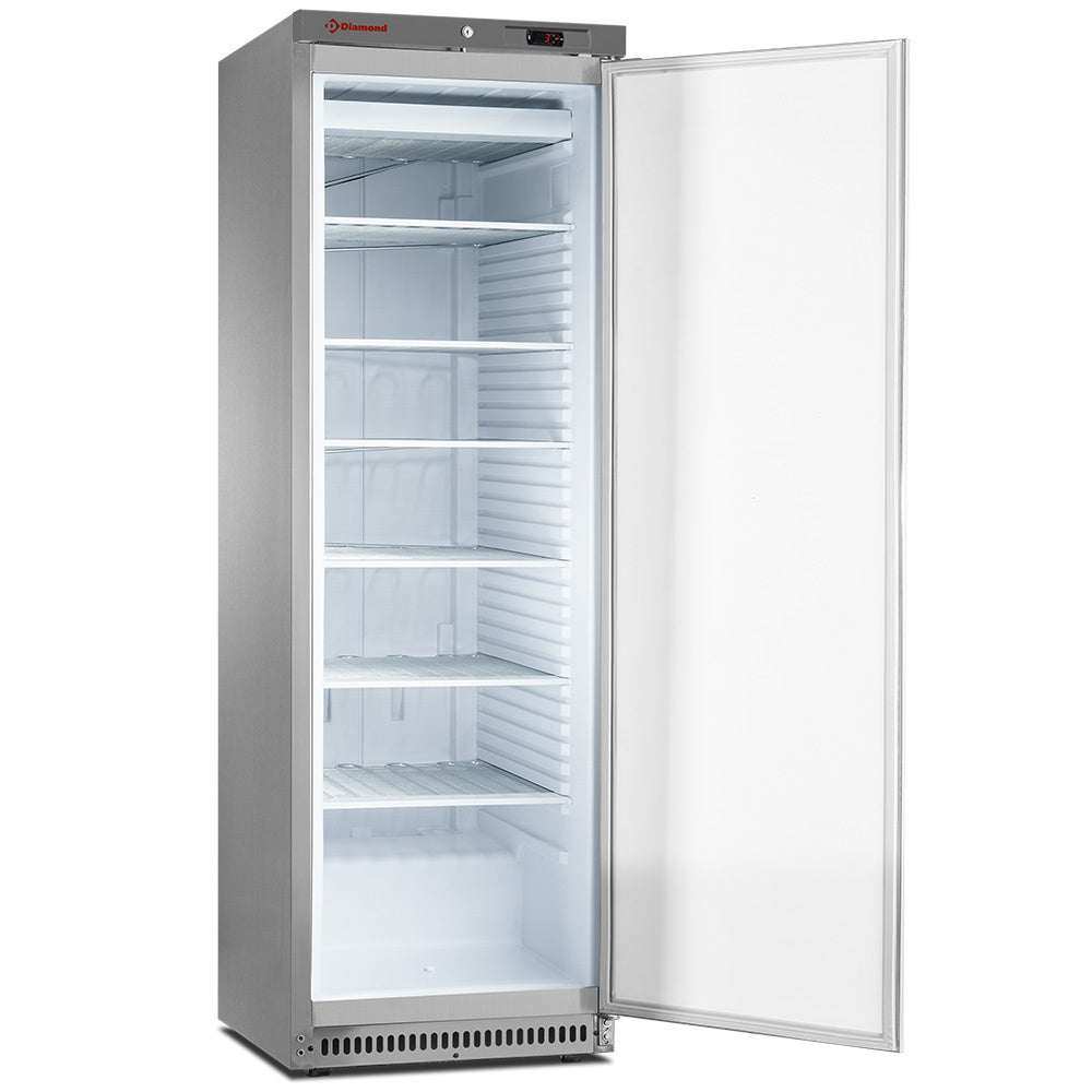 Armoire Frigorifique Ventilée 400L Inox AISI 441 Classe D Porte Réversible Régulation Électronique - Diamond