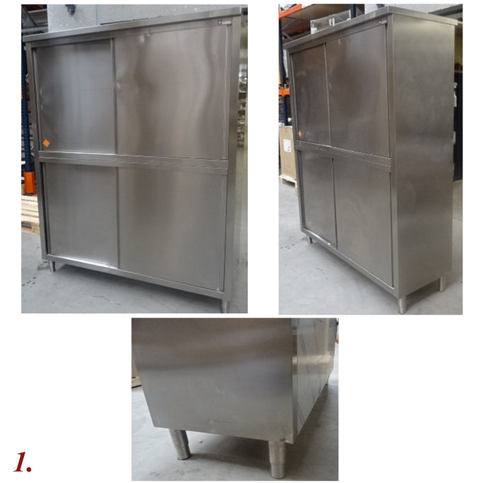 Armoire de rangement neutre - L 1600 x P 600 x H 2000 mm - Diamond
