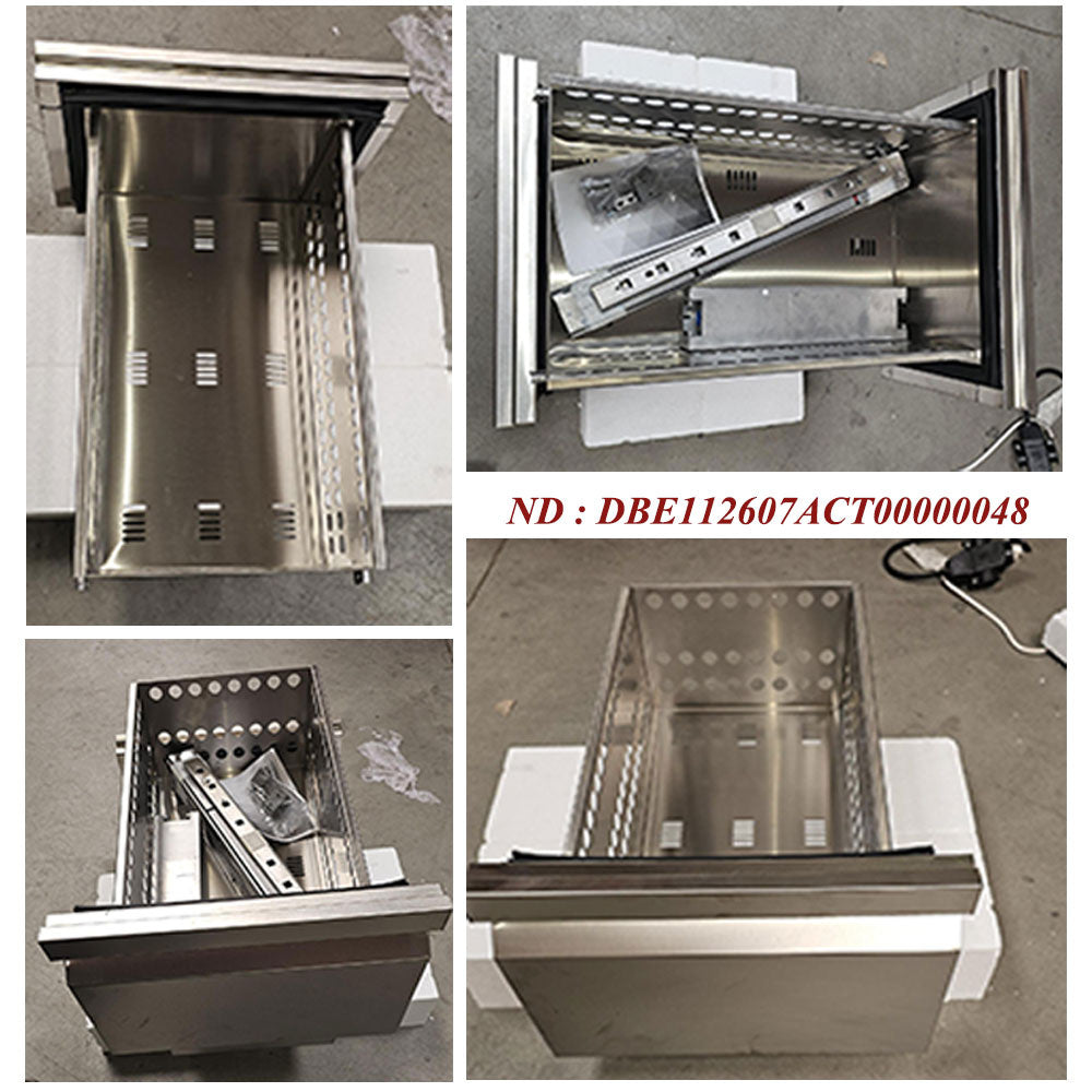 Kit bloc 3 tiroirs (1/3+1/3+1/3 h100 mm), pour DT.../P9H - Réf CA1/3-P9H-2EME - Diamond