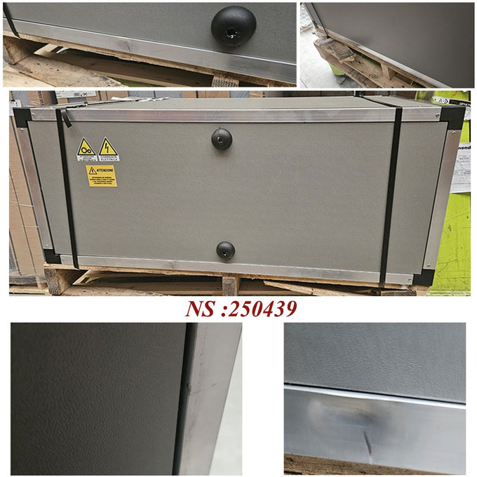 Groupe d'extraction filtrant,1400 m3/h, 1 vitesse - 0,4 kW - L 700 x P 1100 x H 450 mm - Diamond