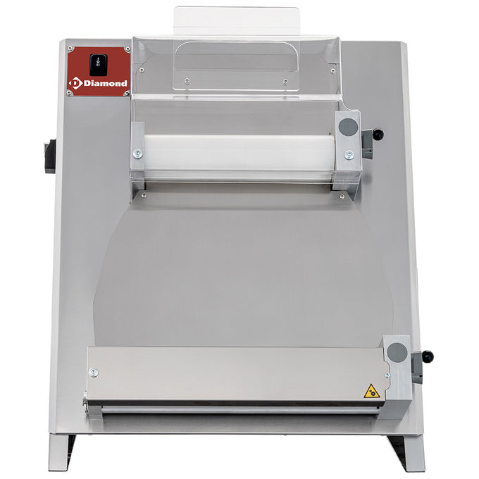 Laminoir Ø 420 mm, 2 rouleaux "Linear", en inox - 0,37 kW - L 580 x P 470 x H 710 mm - Diamond