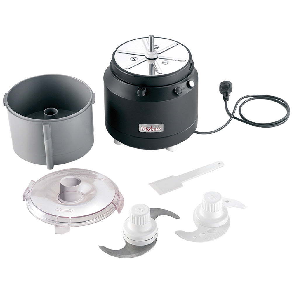 Cutter 3,2 Lit., couteau lisse, ABS & Polycarbonate - Diverso