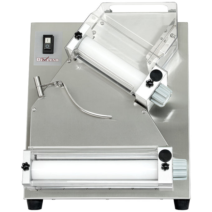 Laminoir diam. 300 mm, 2 rouleaux, en inox - 0,45 kW - L 475 x P 500 x H 605 mm - Diamond