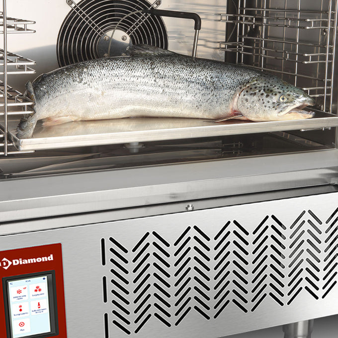 Cellule de congélation rapide, 3x GN1/1 (12-8 Kg) TOUCH SCREEN - 0,95 kW - L 620 x P 655 x H 670 mm - Diamond