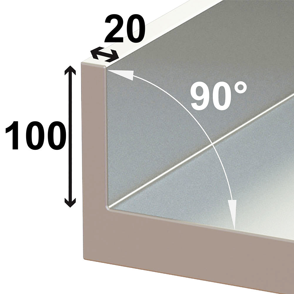 Table frigorifique "murale", ventilée, 4 portes GN 1/1, 550 Lit. groupe à gauche - Diamond