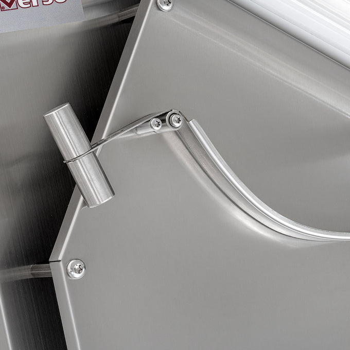 Laminoir diam. 300 mm, 2 rouleaux, en inox - 0,45 kW - L 475 x P 500 x H 605 mm - Diamond